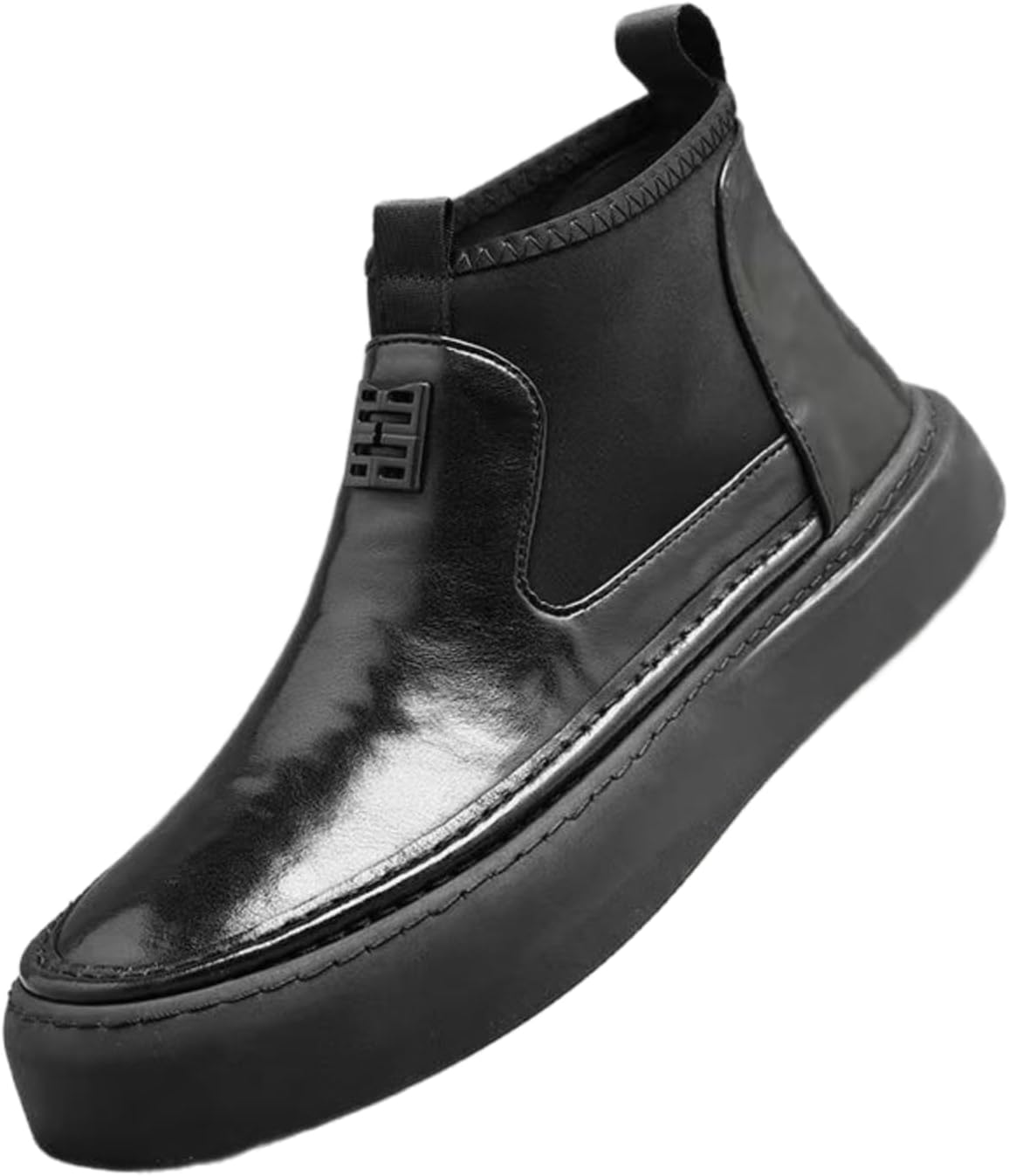 Мужские ботинки челси на платформе из натуральной кожи Yrzhgdl, черный
Мужские ботинки челси на платформе из натуральной кожи Yrzhgdl, черный