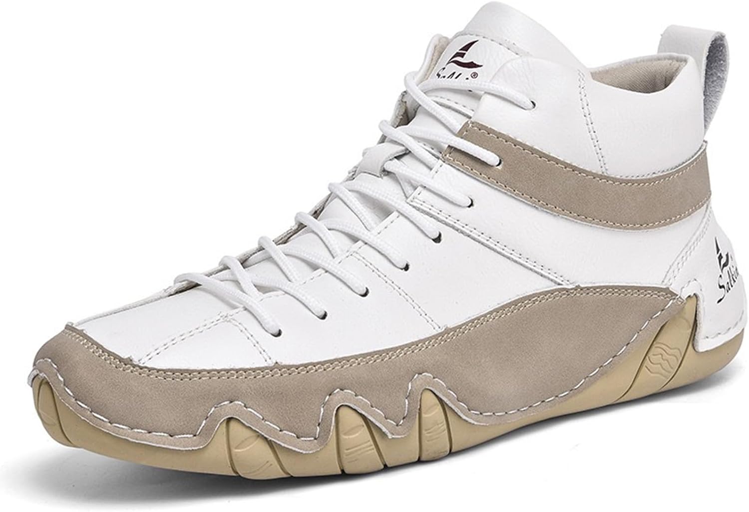 Мужские ботинки-чукка с ручной строчкой, удобные, с круглым носком, повседневные, на шнуровке, противоскользящие, для кемпинга, прогулок, альпинизма и вождения, короткие Nelsbrex, белый
Мужские ботинки-чукка с ручной строчкой, удобные, с круглым носком, повседневные, на шнуровке, противоскользящие, для кемпинга, прогулок, альпинизма и вождения, короткие Nelsbrex, белый