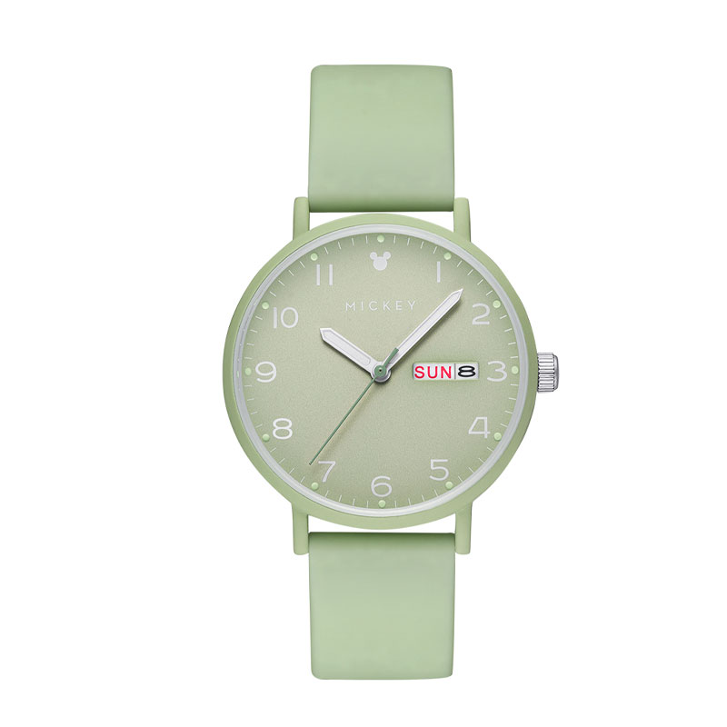 Disney Часы Quartz Movement Silicone Strap Watch Women's Watch White Dial, Green Face Green Rubber Band
Disney Часы Quartz Movement Silicone Strap Watch Women's Watch White Dial, Green Face Green Rubber Band