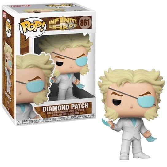 Funko POP! Infinity Warps, коллекционная фигурка, Marvel, Diamond Patch 
Funko POP! Infinity Warps, коллекционная фигурка, Marvel, Diamond Patch