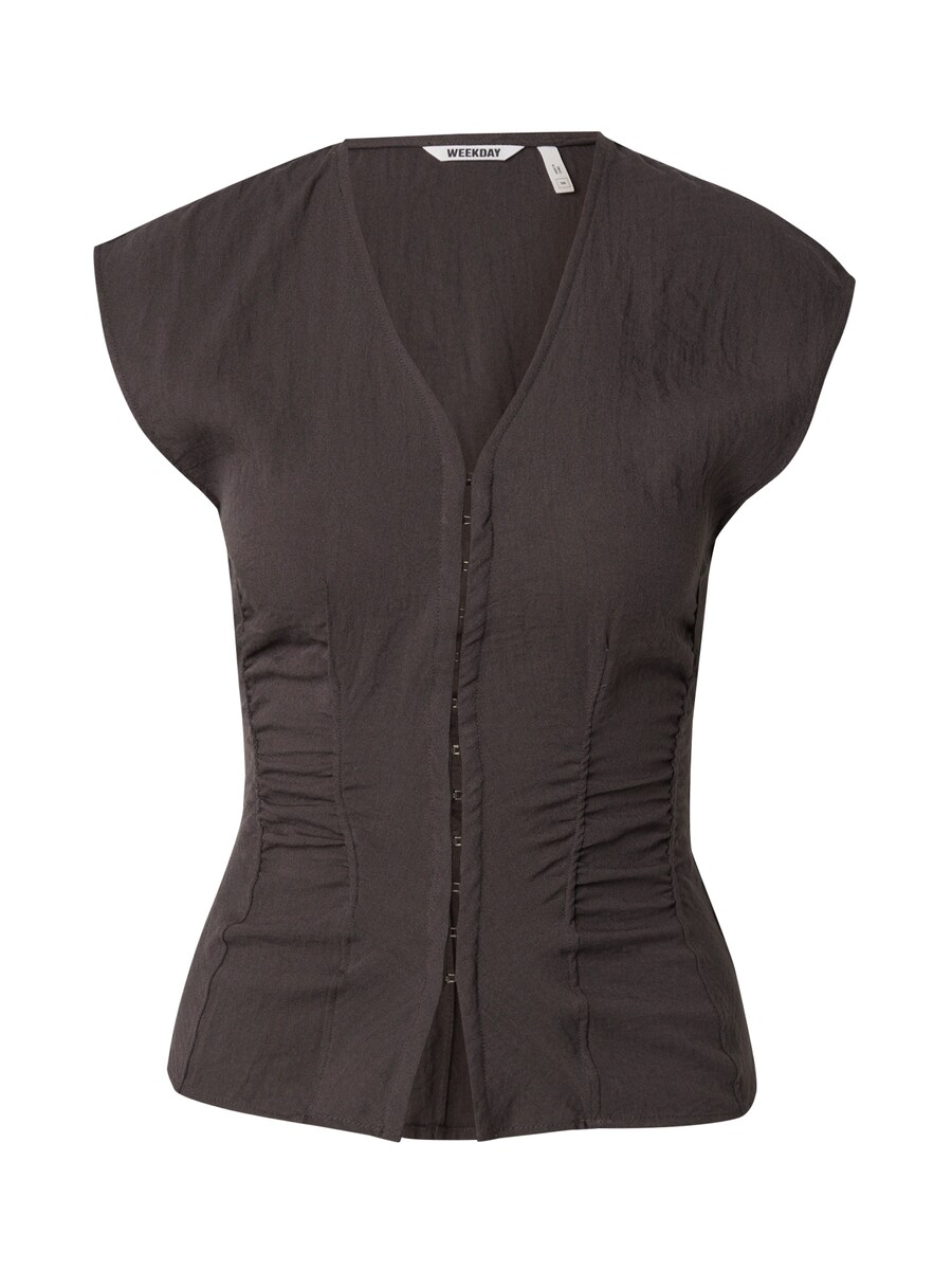 Блуза WEEKDAY Alec, темно-серый
Блуза WEEKDAY Alec, темно-серый