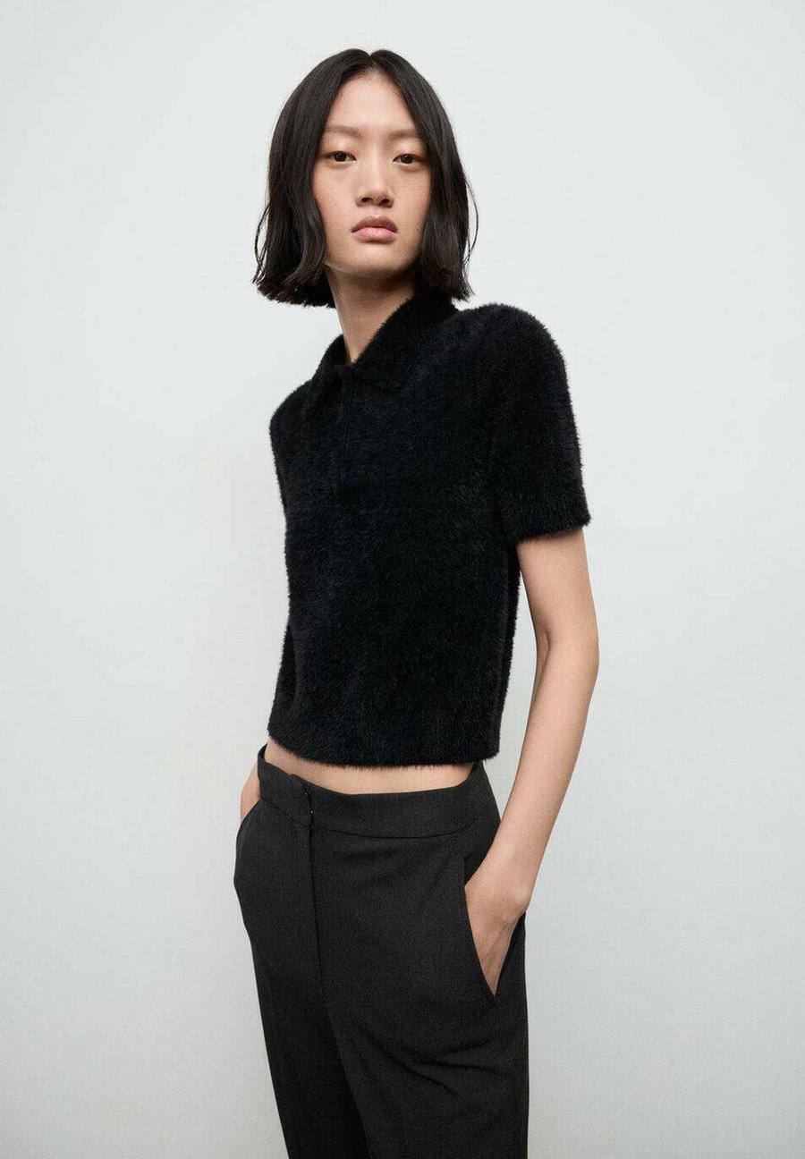 Поло Mango Polo shirt, Black
Поло Mango Polo shirt, Black