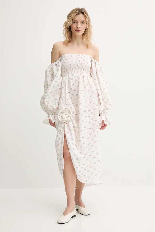 Льняное платье The Sleeper, белый
Льняное платье The Sleeper, белый