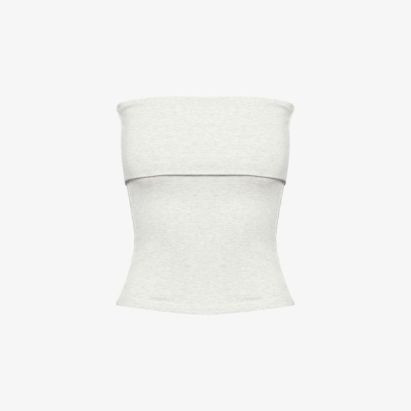 Топ Adanola без бретелей из стрейч-хлопка, серый
Топ Adanola без бретелей из стрейч-хлопка, серый