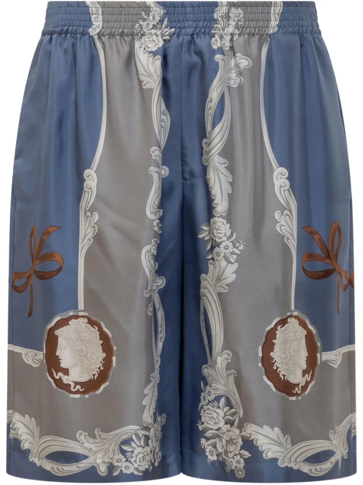 Шорты из шелка Versace, синий
Шорты из шелка Versace, синий