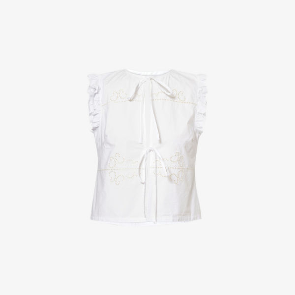 Блузка 4Th & Reckless Heidi с вышивкой, белый
Блузка 4Th & Reckless Heidi с вышивкой, белый