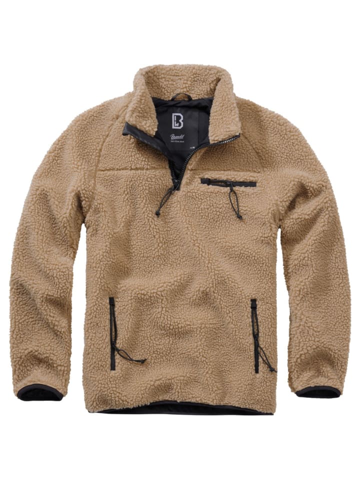 Флисовая куртка/флисовый свитер Teddyfleece Troyer цвета хаки Brandit
Флисовая куртка/флисовый свитер Teddyfleece Troyer цвета хаки Brandit