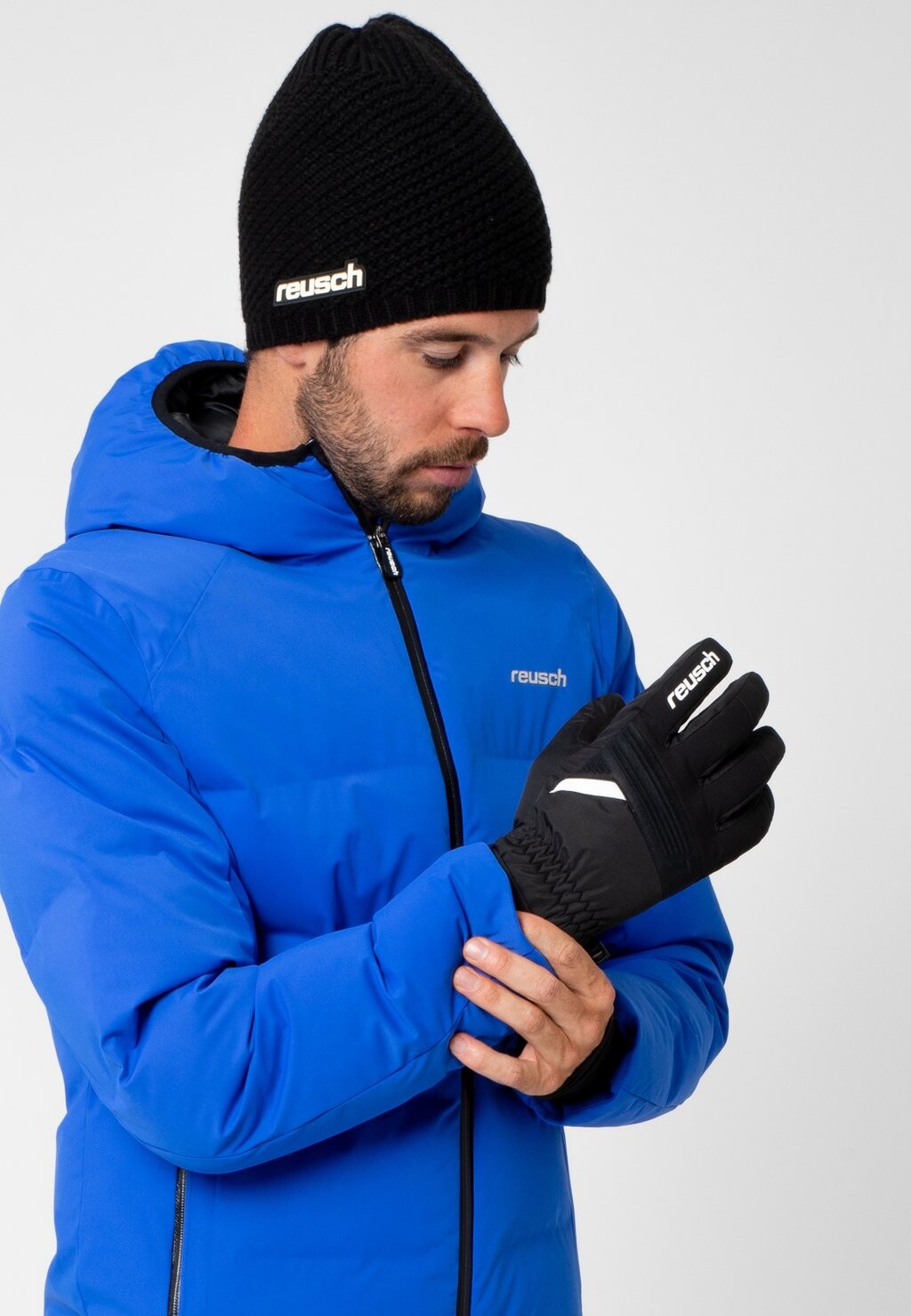 Перчатки Reusch, цвет black white
Перчатки Reusch, цвет black white