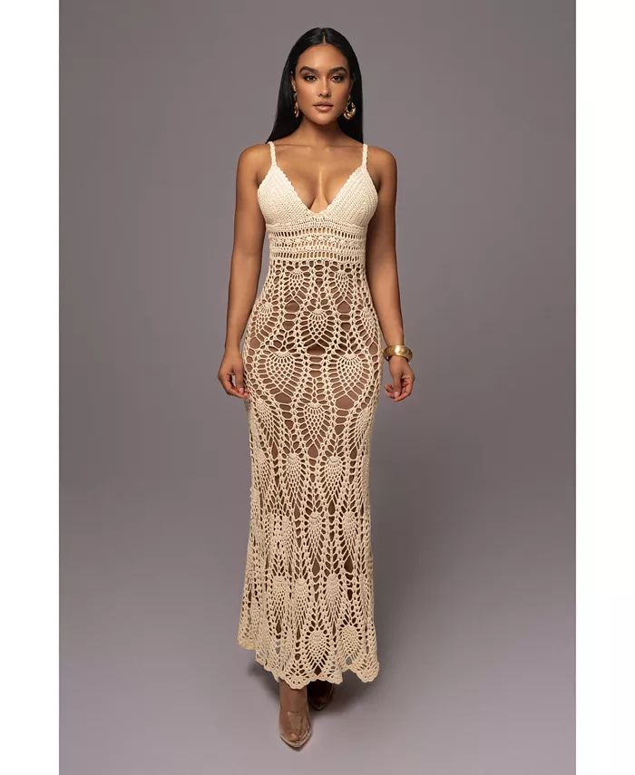 Женское макси-платье Great Escape с кружевной вязкой JLUXLABEL, слоновая кость/кремовый
Женское макси-платье Great Escape с кружевной вязкой JLUXLABEL, слоновая кость/кремовый
