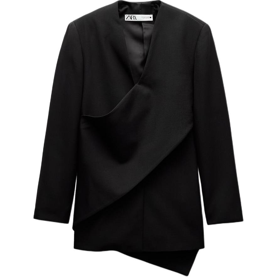 ZW Series Деловой Костюм Женский Черный ZARA
ZW Series Деловой Костюм Женский Черный ZARA