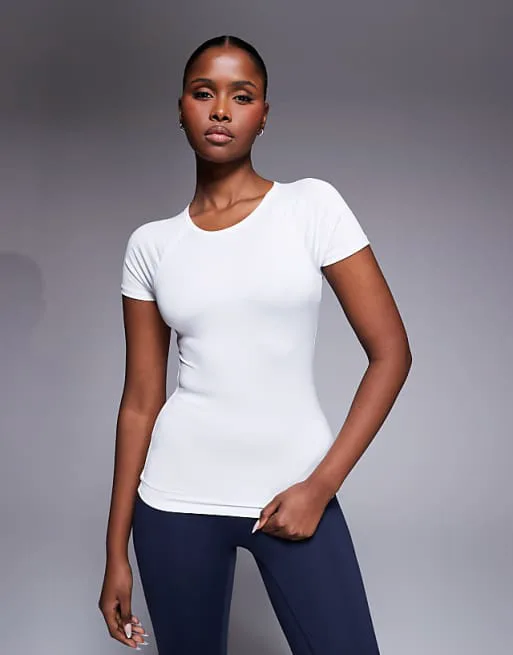 4505 Белая быстросохнущая футболка узкого кроя Icon active
4505 Белая быстросохнущая футболка узкого кроя Icon active