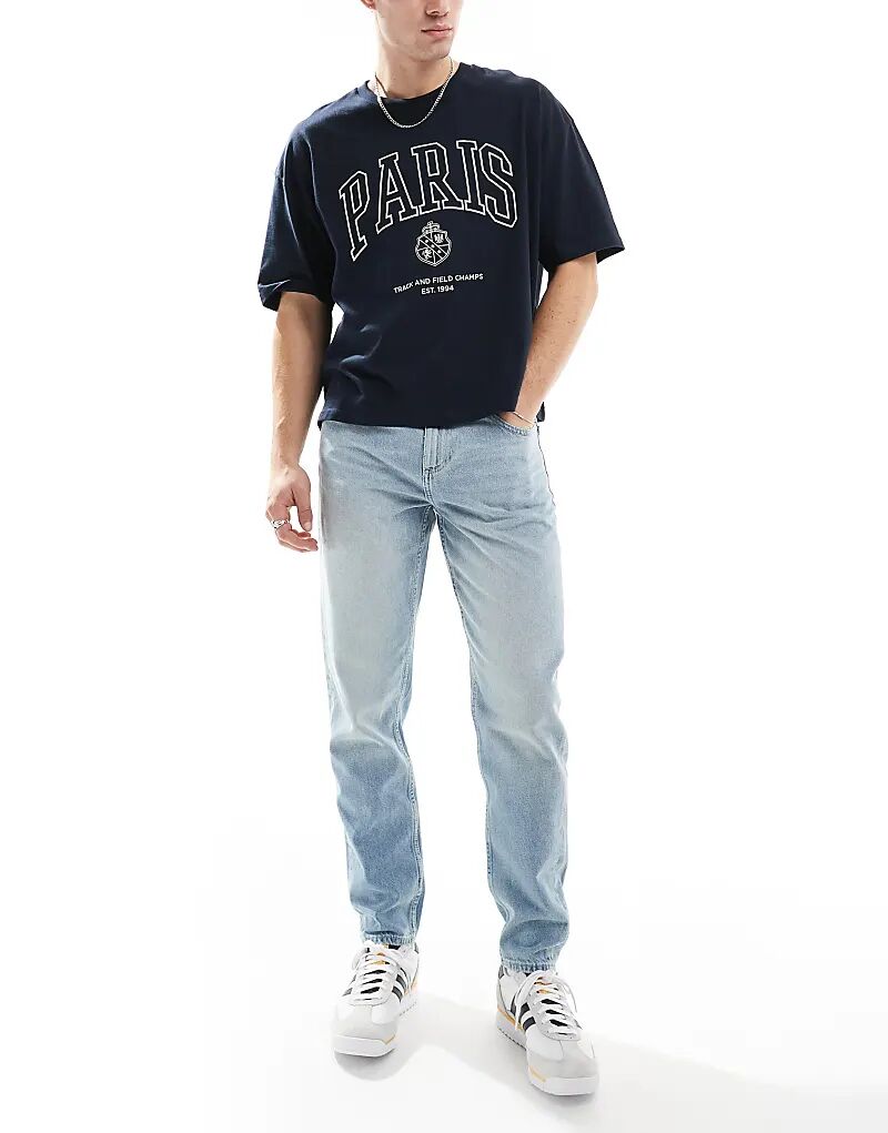 Зауженные джинсы светлого оттенка ASOS DESIGN
Зауженные джинсы светлого оттенка ASOS DESIGN