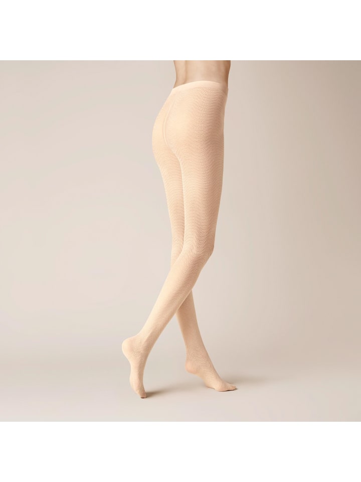 Kunert Колготки Fancy Wave с узором цвета шампанского
Kunert Колготки Fancy Wave с узором цвета шампанского