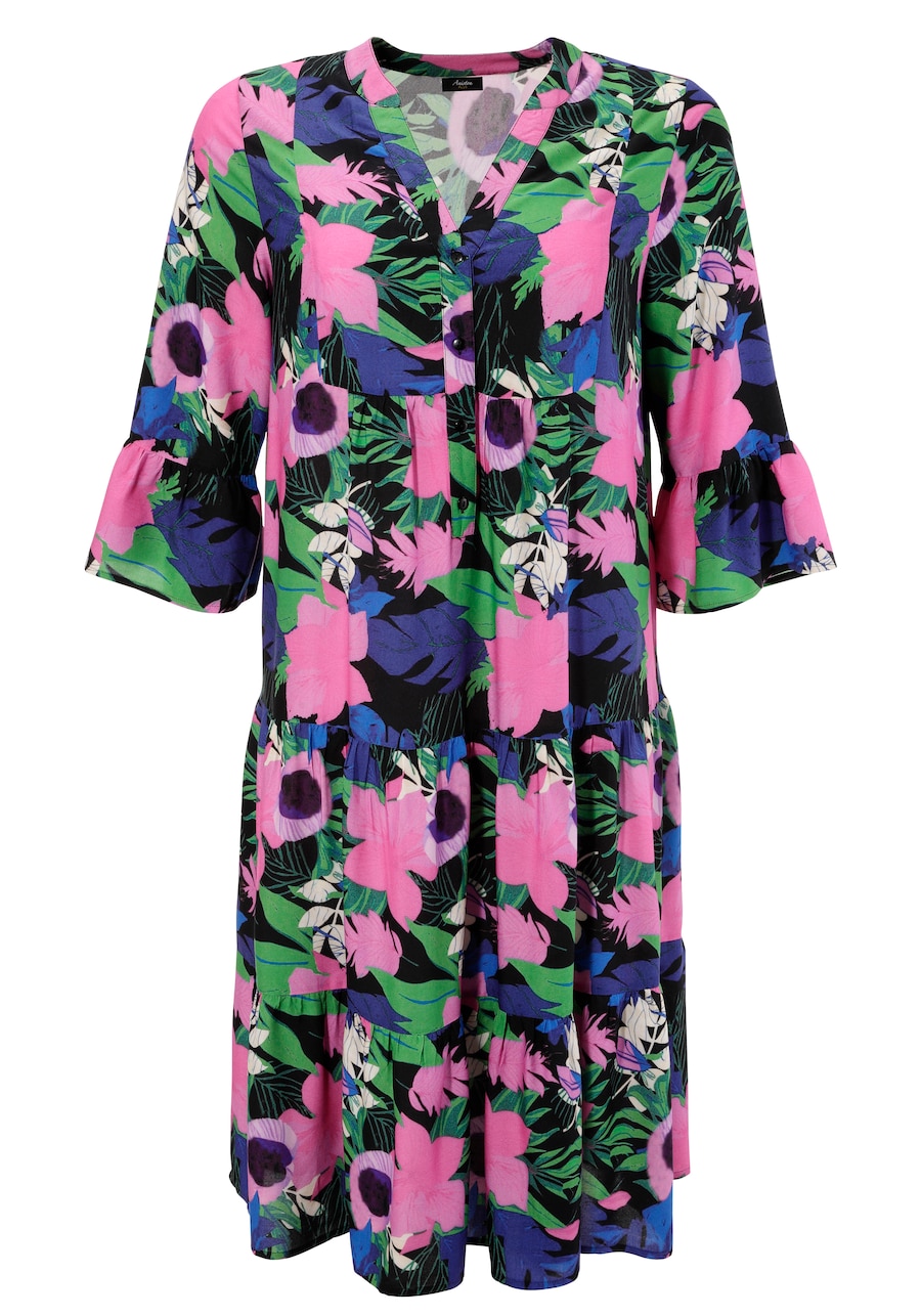 Платье-рубашка Aniston, черный
Платье-рубашка Aniston, черный