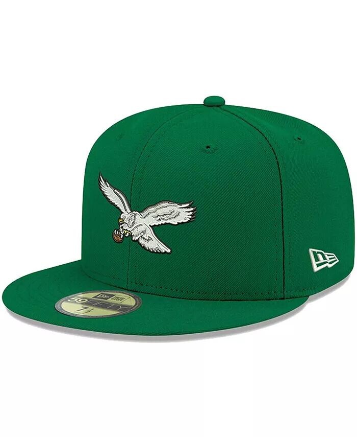 Мужская приталенная шляпа Kelly Green Philadelphia Eagles Omaha Throwback 59FIFTY New Era
Мужская приталенная шляпа Kelly Green Philadelphia Eagles Omaha Throwback 59FIFTY New Era