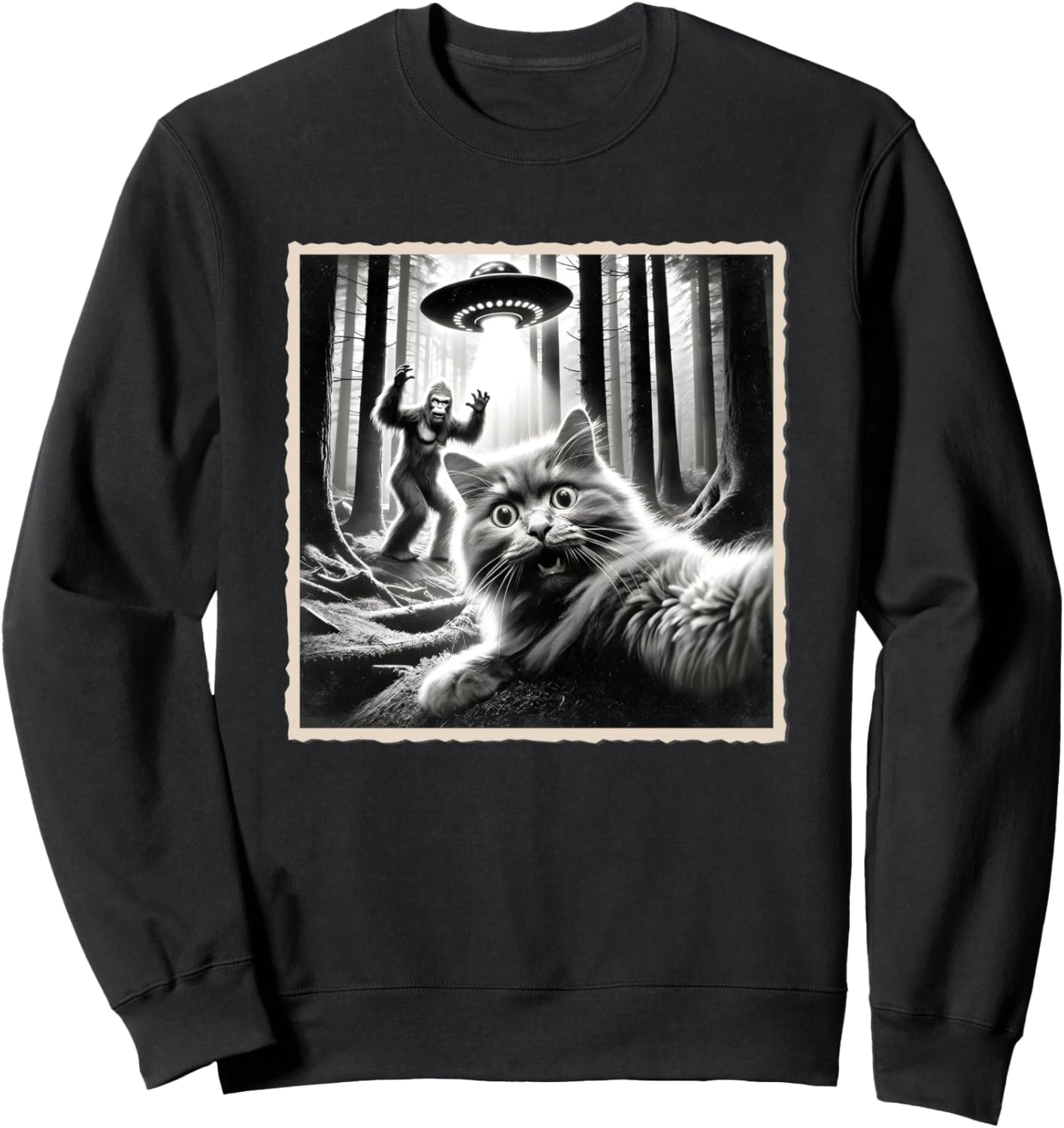 Забавная толстовка с котом-селфи, Бигфутом и НЛО, юмором и изображением снежного человека Cat Lover Gifts For Women, Men & Kids V8Z, черный
Забавная толстовка с котом-селфи, Бигфутом и НЛО, юмором и изображением снежного человека Cat Lover Gifts For Women, Men & Kids V8Z, черный