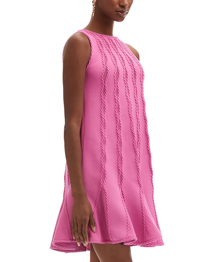 Мини-платье с плетеным поясом на спине Oscar de la Renta, розовый
Мини-платье с плетеным поясом на спине Oscar de la Renta, розовый