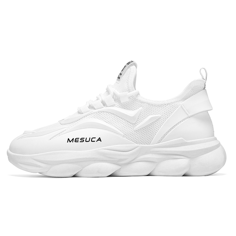 MESUCA Мужские белые низкие массивные кроссовки, цвет White
MESUCA Мужские белые низкие массивные кроссовки, цвет White