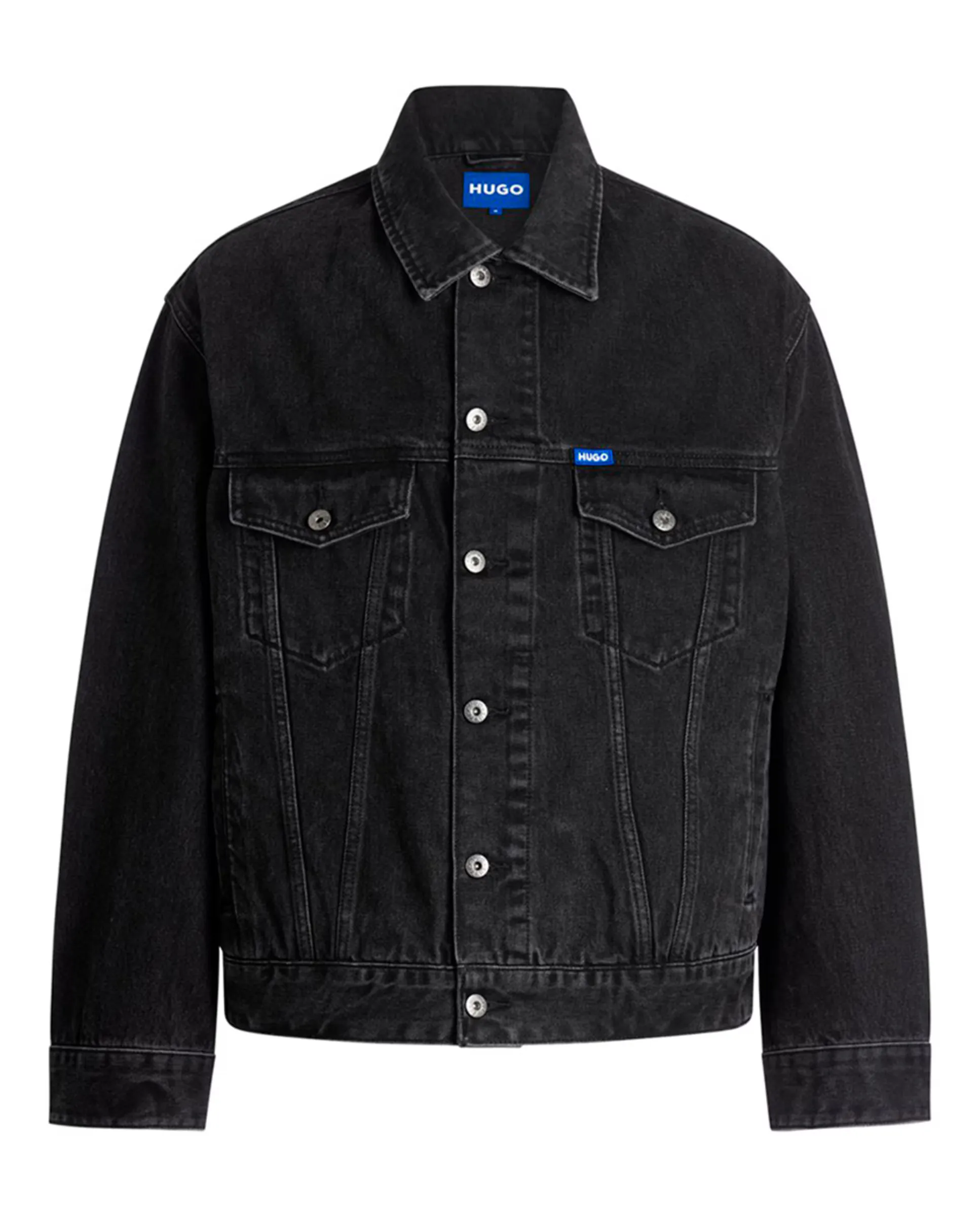 Джинсовая куртка с длинным рукавом для мужчин Hugo, черный
Джинсовая куртка с длинным рукавом для мужчин Hugo, черный
