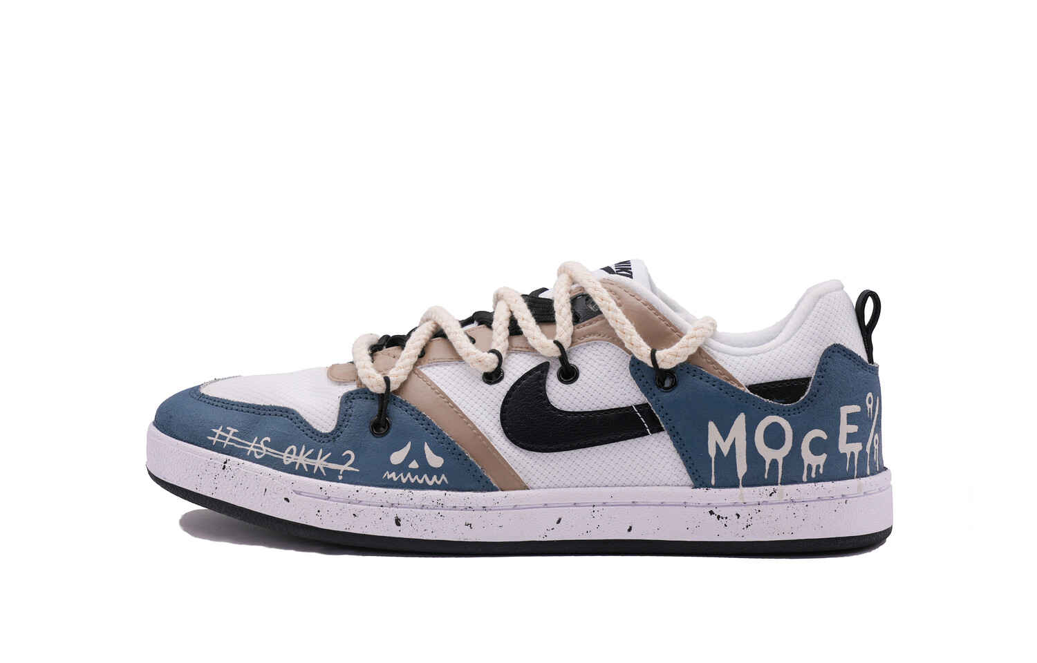 Кроссовки Nike SB Alleyoop Skateboarding Shoes Women's Low-top Black Bleu, синий
Кроссовки Nike SB Alleyoop Skateboarding Shoes Women's Low-top Black Bleu, синий