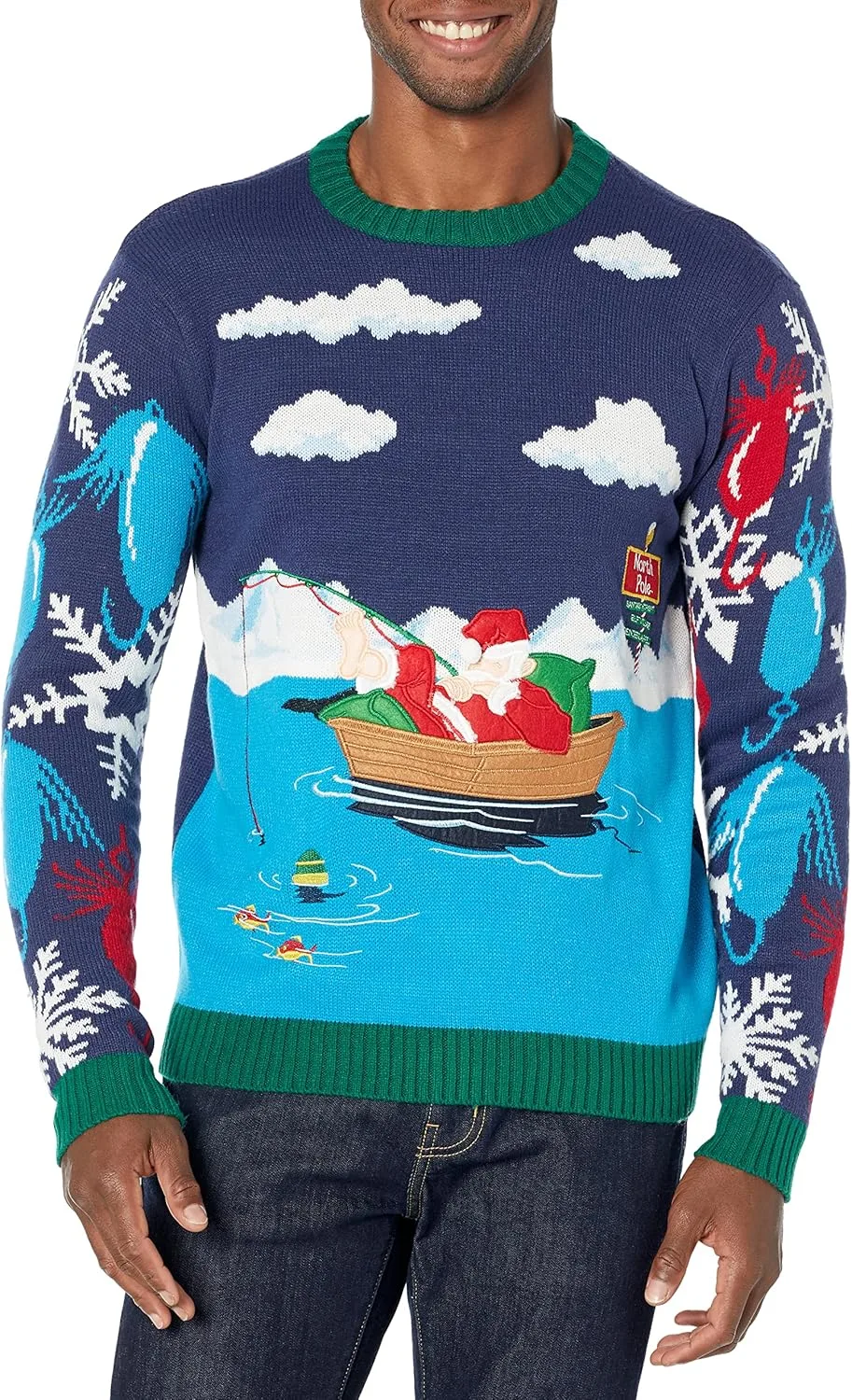 Blizzard Bay мужской длинный свитер Ugly Christmas
Blizzard Bay мужской длинный свитер Ugly Christmas