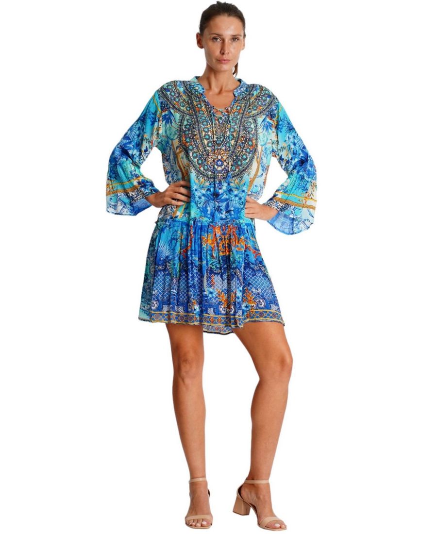 Женское короткое платье с длинными рукавами La Moda Clothing, No Color
Женское короткое платье с длинными рукавами La Moda Clothing, No Color