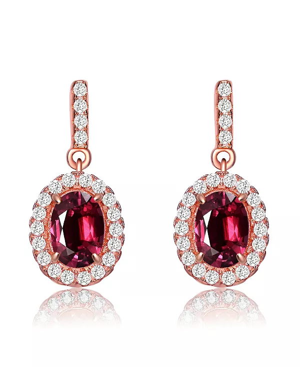 Серьги-Подвески с кубическим цирконием, покрытые розовым золотом 18 карат Rachel Glauber, red
Серьги-Подвески с кубическим цирконием, покрытые розовым золотом 18 карат Rachel Glauber, red