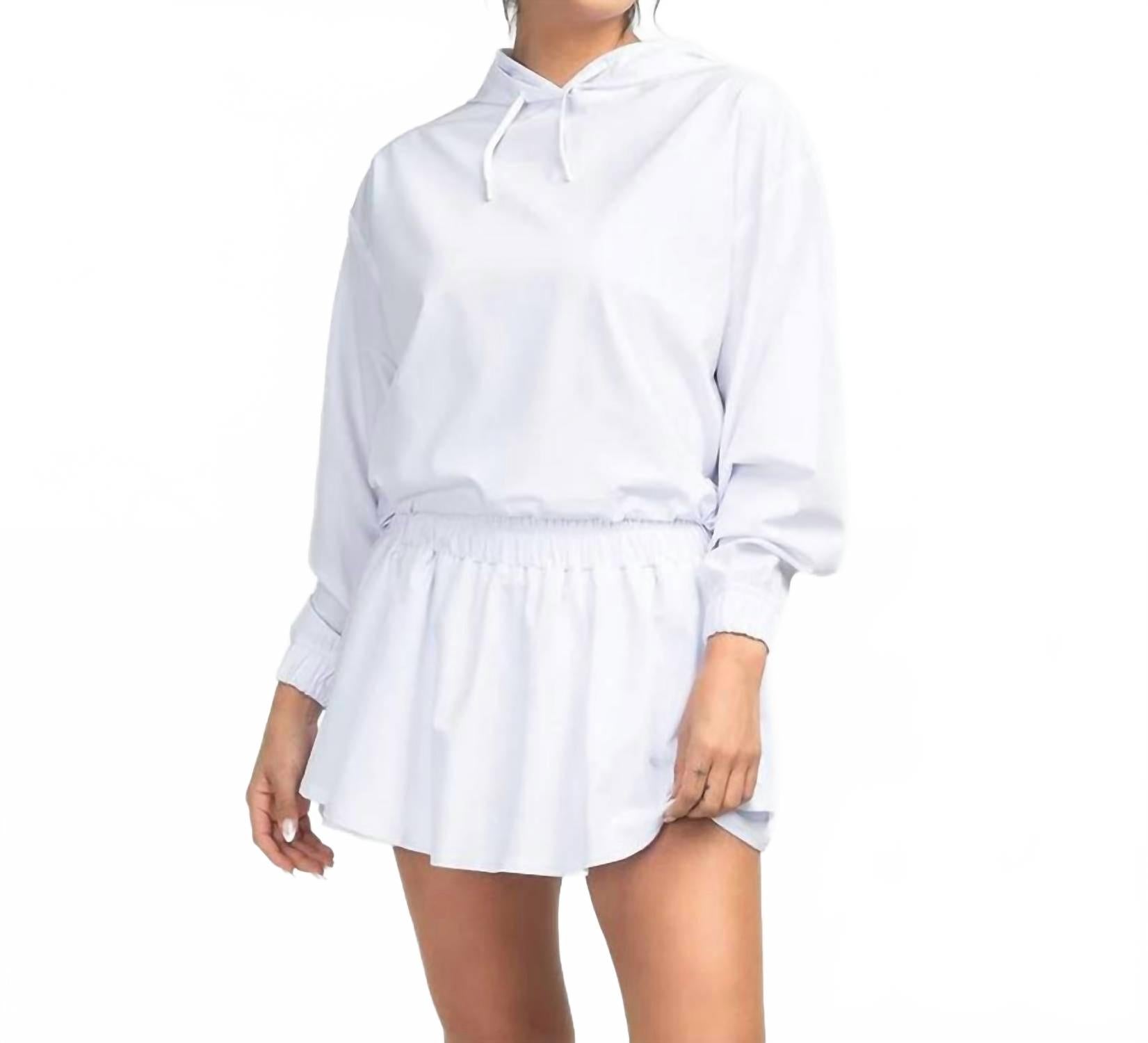 Гибридный укороченный худи в ярко-белом Southern Shirt Company
Гибридный укороченный худи в ярко-белом Southern Shirt Company