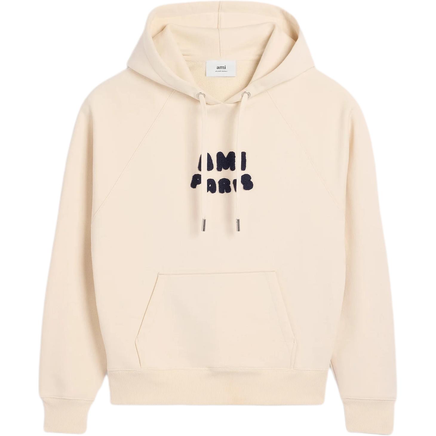 Худи с нашивкой логотипа ami paris и шнурком AMIPARIS, бежевый
Худи с нашивкой логотипа ami paris и шнурком AMIPARIS, бежевый