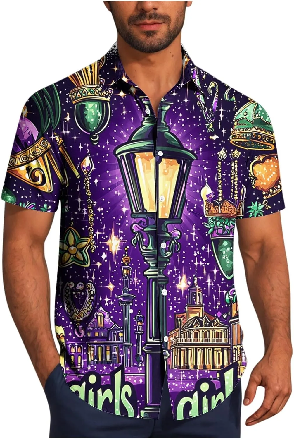 Футболка для мужчин Button Down Crewneck, 2026, тренд Carnival
Футболка для мужчин Button Down Crewneck, 2026, тренд Carnival