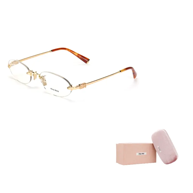 Очки овальной формы без оправы MIU MIU
Очки овальной формы без оправы MIU MIU