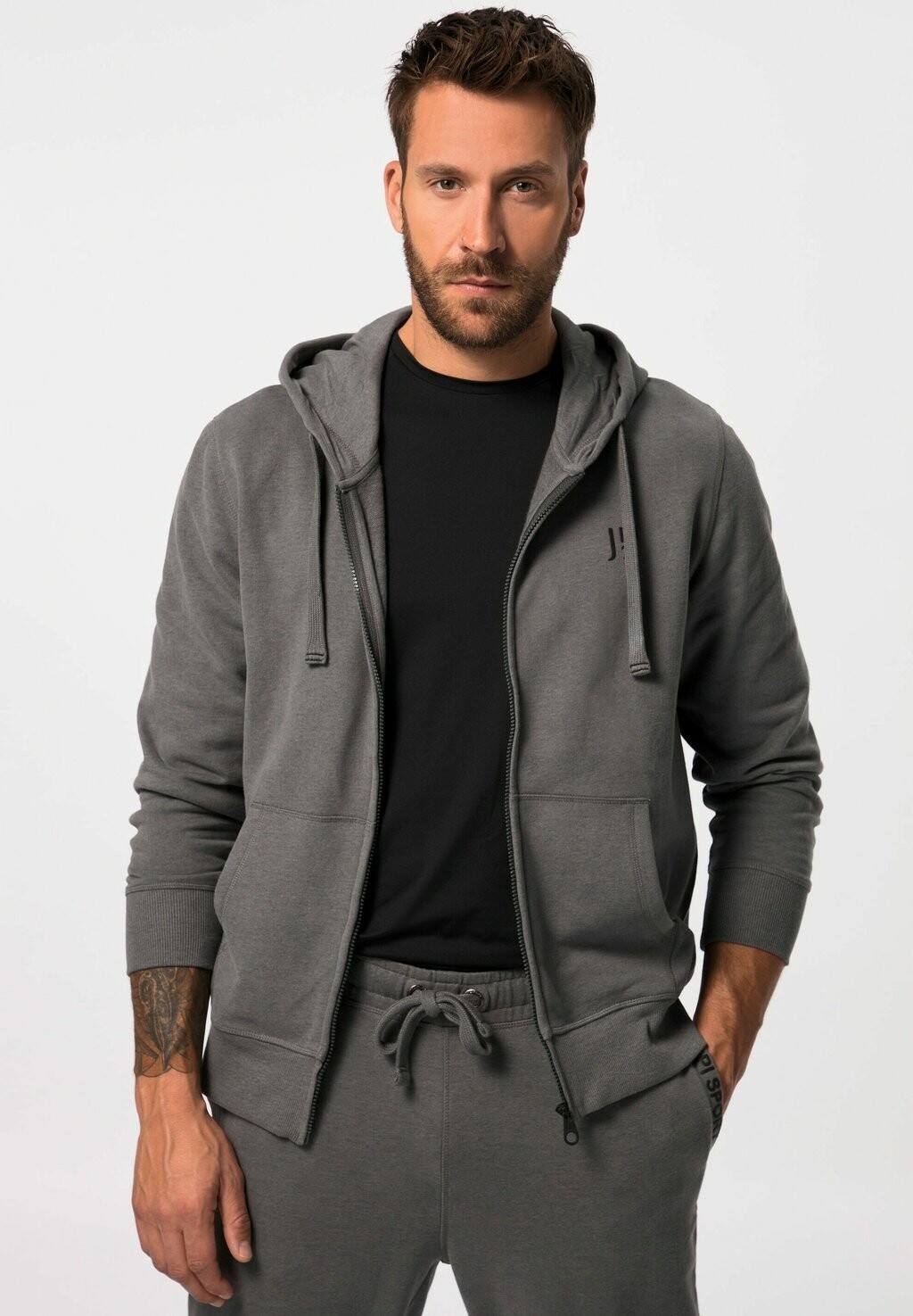 Толстовка на молнии JP1880, черный
Толстовка на молнии JP1880, черный