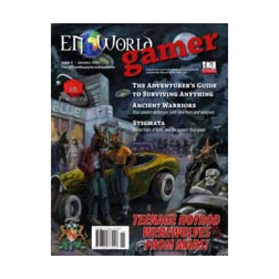 Журнал #2 "Stigmata, Teenage Hot-Rod Werewolves from Mars d20 Mini-Game", EN World Gamer Magazine (d20)
Журнал #2 "Stigmata, Teenage Hot-Rod Werewolves from Mars d20 Mini-Game", EN World Gamer Magazine (d20)