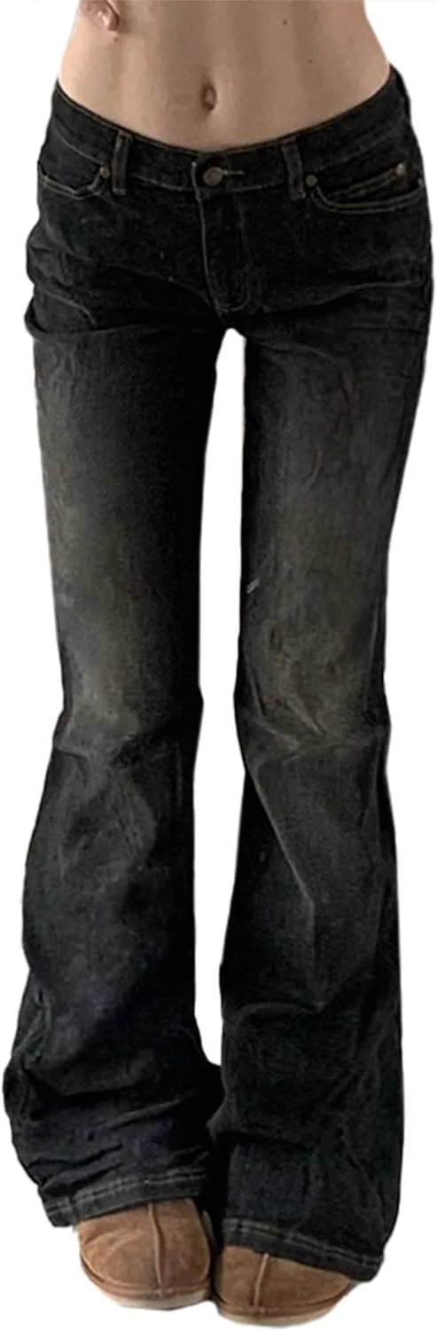 Женские джинсы bell bottom с вышивкой, stretchy, mid rise EMMIOL
Женские джинсы bell bottom с вышивкой, stretchy, mid rise EMMIOL