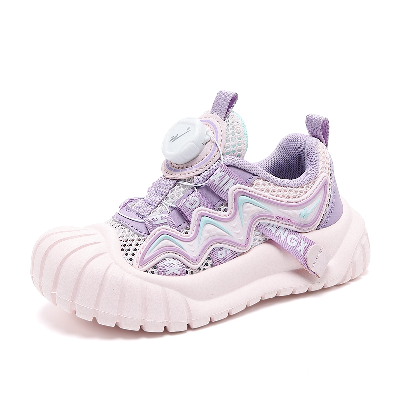 Нескользящие, износостойкие, дышащие низкие детские кроссовки для повседневной носки Binary, фиолетовый 
Нескользящие, износостойкие, дышащие низкие детские кроссовки для повседневной носки Binary, фиолетовый