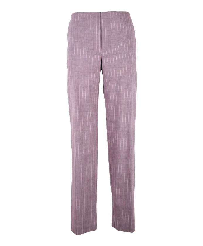 Классические брюки с широкими штанинами Moschino, фиолетовый
Классические брюки с широкими штанинами Moschino, фиолетовый