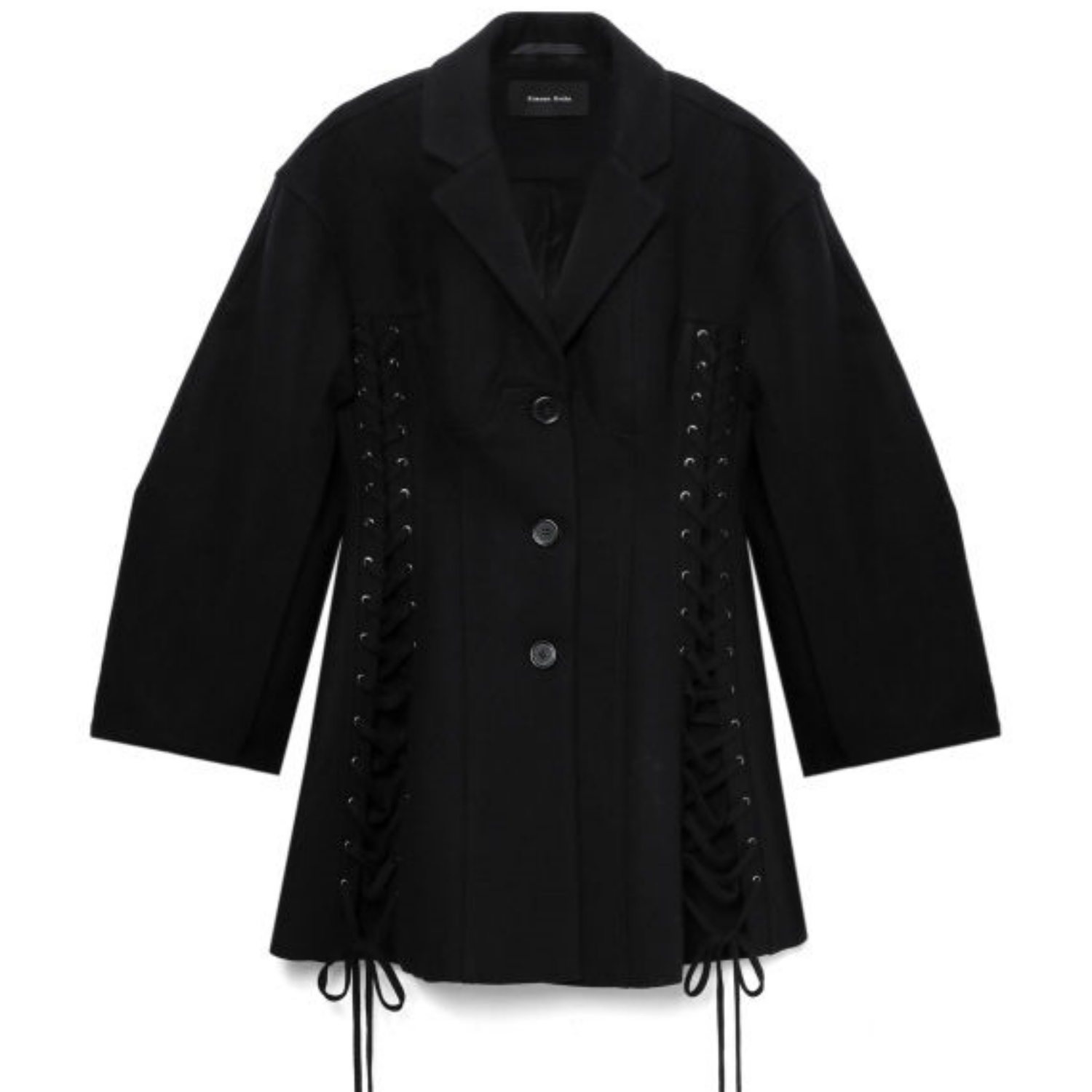 SIMONE ROCHA Куртка с перекрестными ремнями, Black
SIMONE ROCHA Куртка с перекрестными ремнями, Black