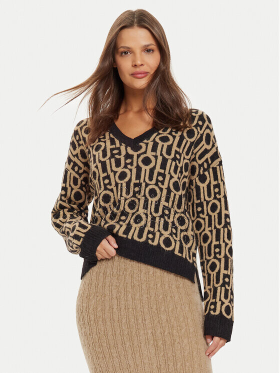 Свитер обычного кроя Liu Jo, коричневый
Свитер обычного кроя Liu Jo, коричневый