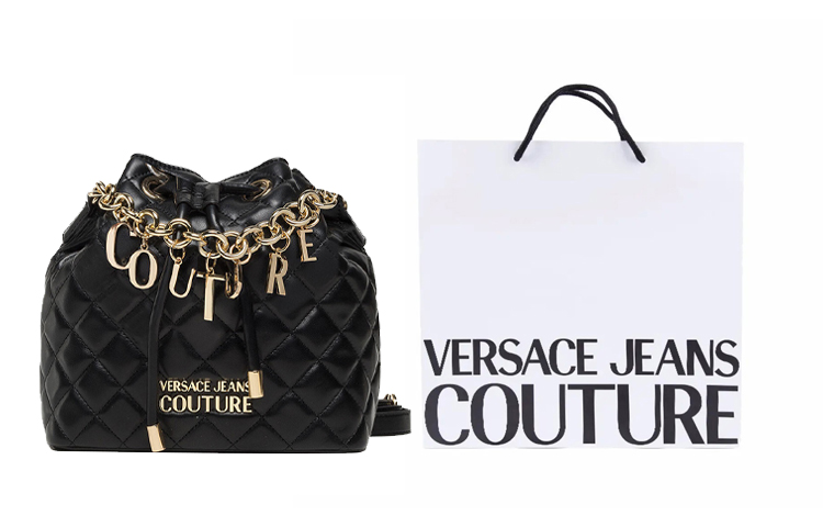 Полиэстеровая сумка-ведро, наплечная сумка, кроссбоди обычная женская черная VERSACE JEANS COUTURE, Shopping Bag Set(Set+Shopping Bag)
Полиэстеровая сумка-ведро, наплечная сумка, кроссбоди обычная женская черная VERSACE JEANS COUTURE, Shopping Bag Set(Set+Shopping Bag)