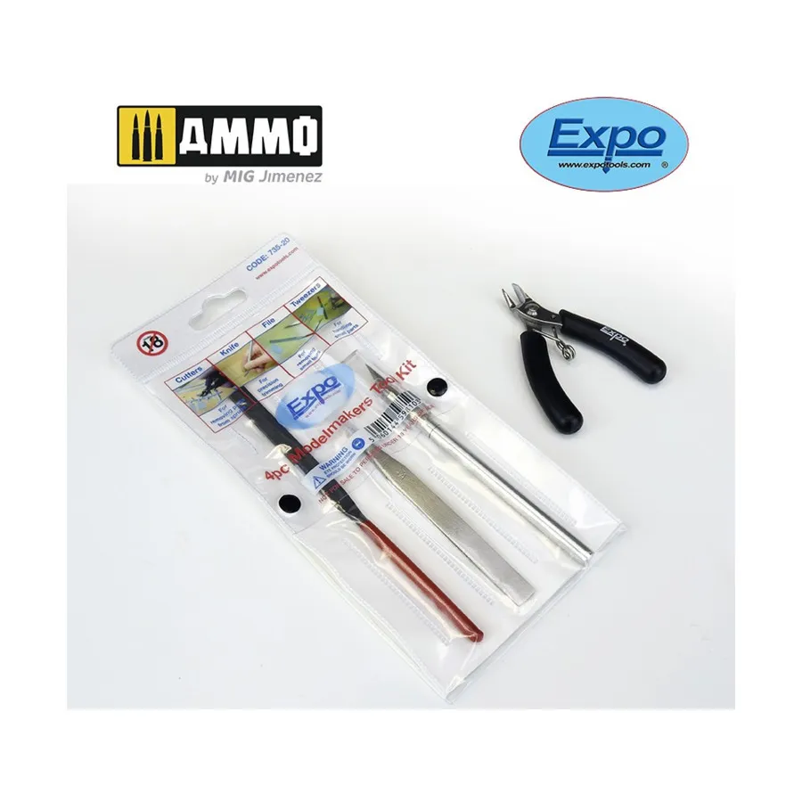 Набор инструментов для моделистов, Expo Modelling Supplies
Набор инструментов для моделистов, Expo Modelling Supplies