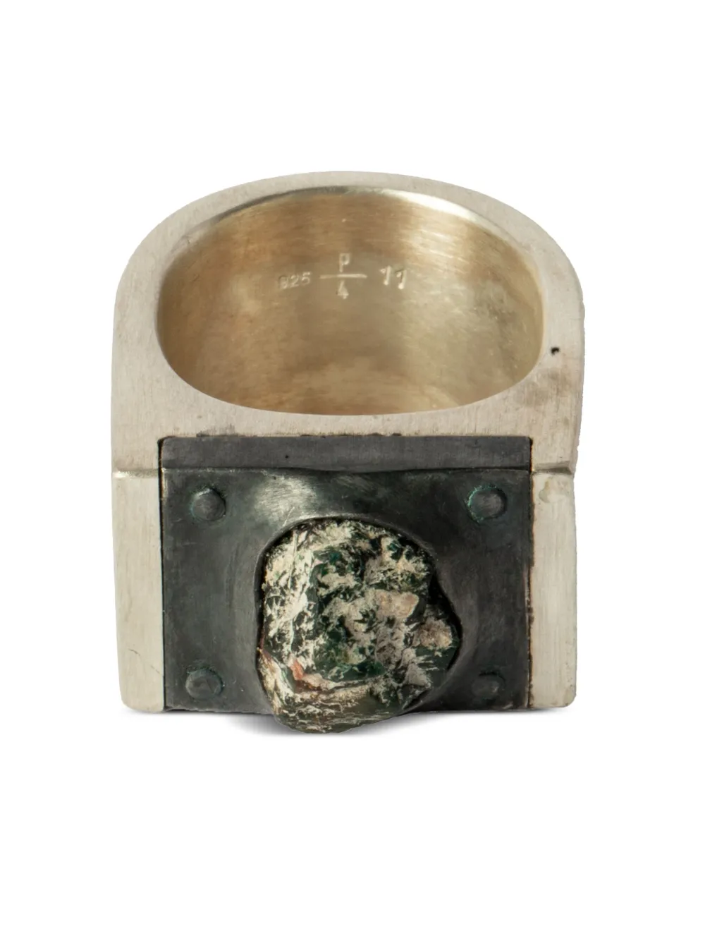 Кольцо Plate с камнями Parts of Four, серебряный
Кольцо Plate с камнями Parts of Four, серебряный