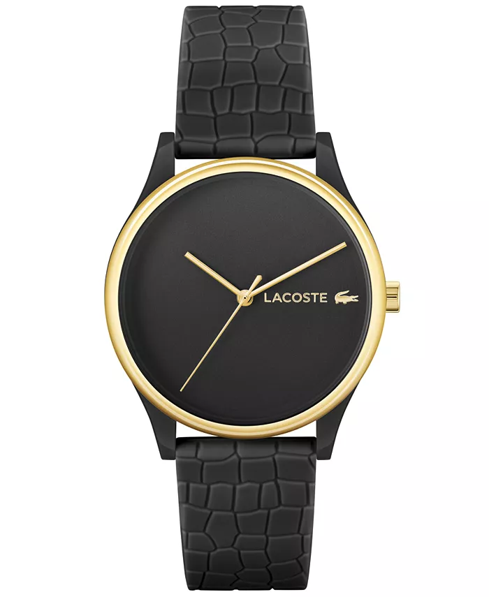 Женские часы Crocodelle с черным силиконовым ремешком 36mm Lacoste
Женские часы Crocodelle с черным силиконовым ремешком 36mm Lacoste