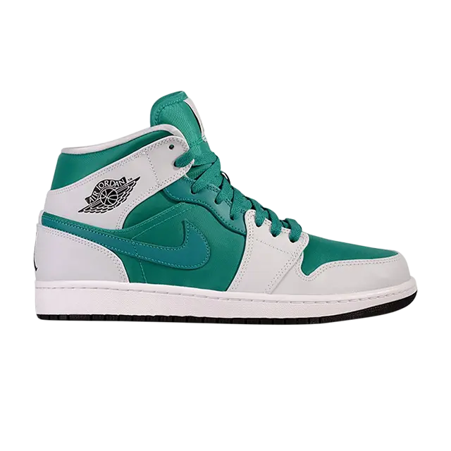 Кроссовки Air Jordan 1 Mid 'Lush Teal', зеленый 
Кроссовки Air Jordan 1 Mid 'Lush Teal', зеленый