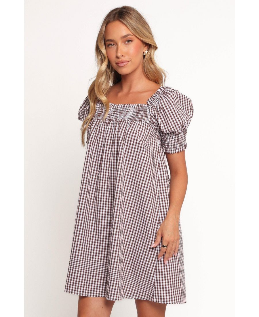 Женское мини-платье-рубашка Kennedy Petal and Pup, Chocolate gingham
Женское мини-платье-рубашка Kennedy Petal and Pup, Chocolate gingham