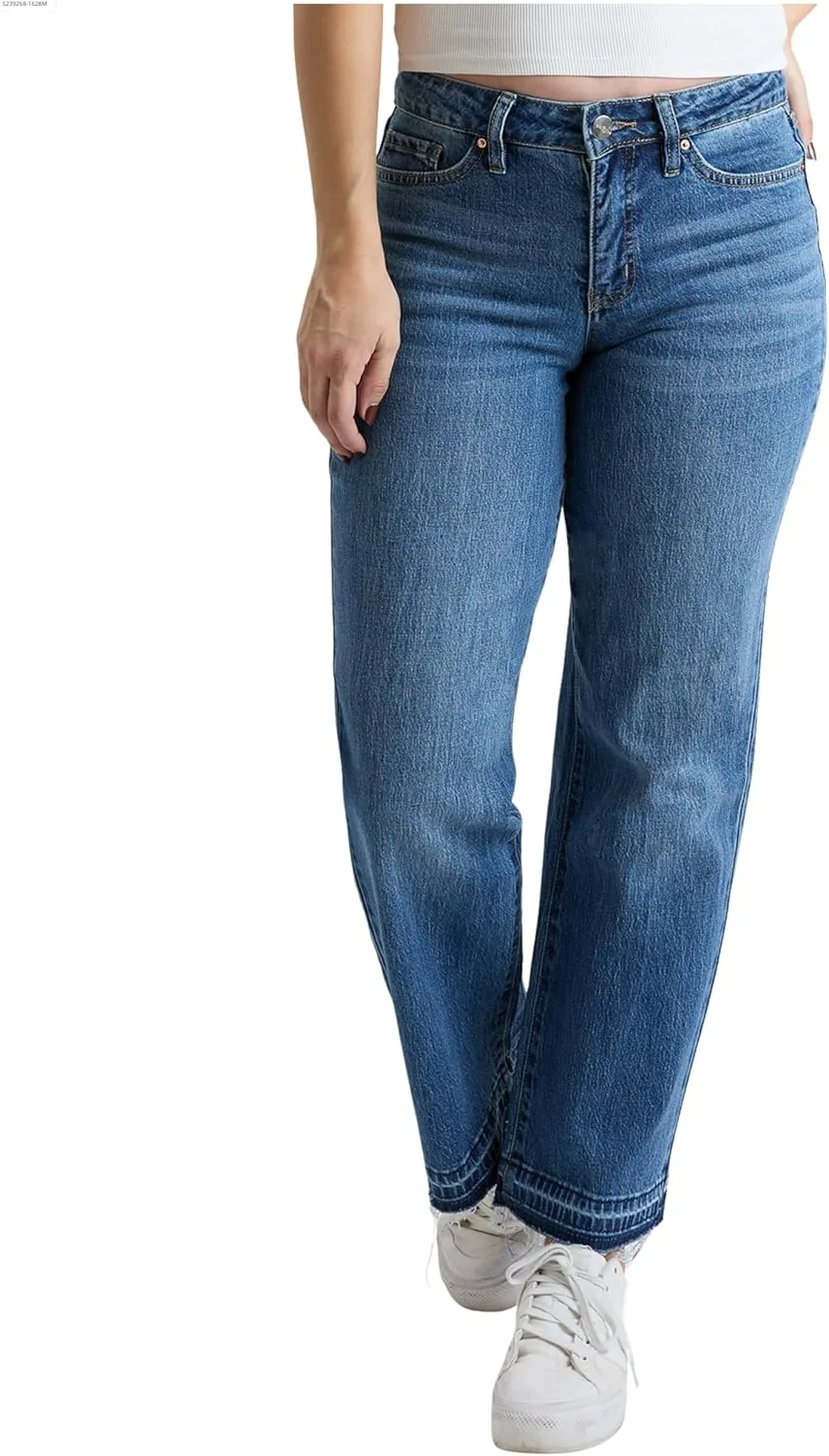 Royalty for Me Women's High Rise Wide Leg Jeans с угловым швом
Royalty for Me Women's High Rise Wide Leg Jeans с угловым швом