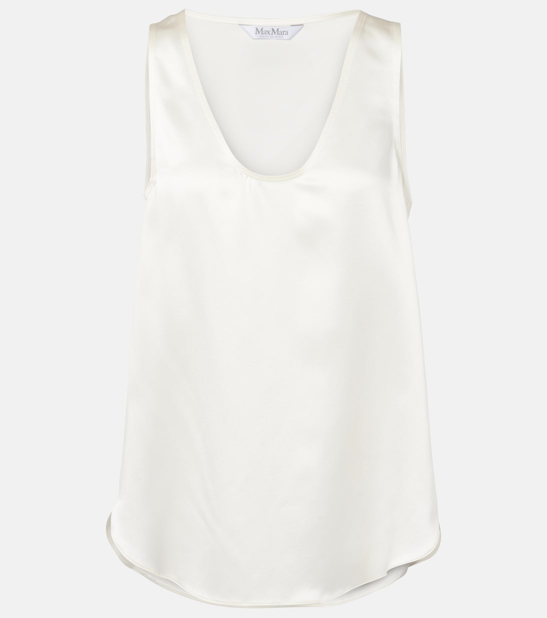 Майка из шелкового атласа Filly Max Mara, Bianco Seta
Майка из шелкового атласа Filly Max Mara, Bianco Seta