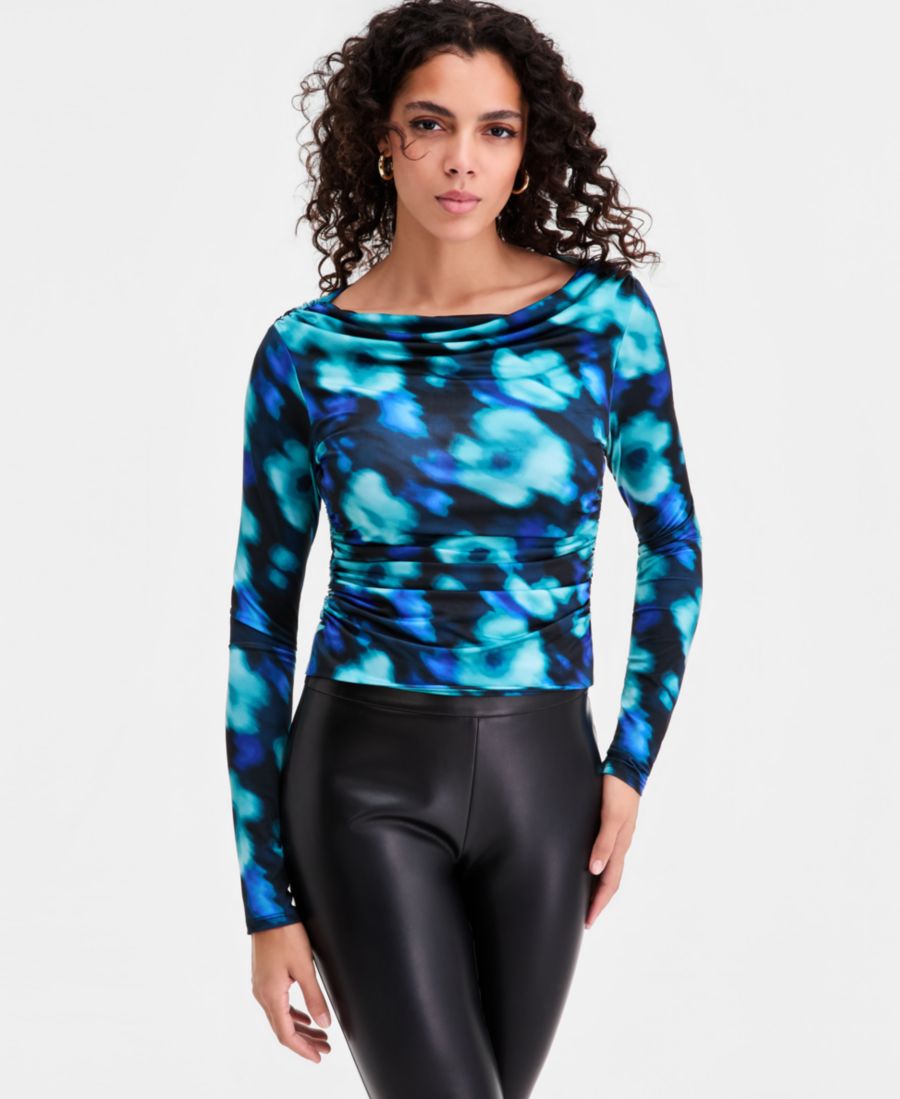 Женская блузка с вырезом-лодочкой Bar III, Nova Blur
Женская блузка с вырезом-лодочкой Bar III, Nova Blur