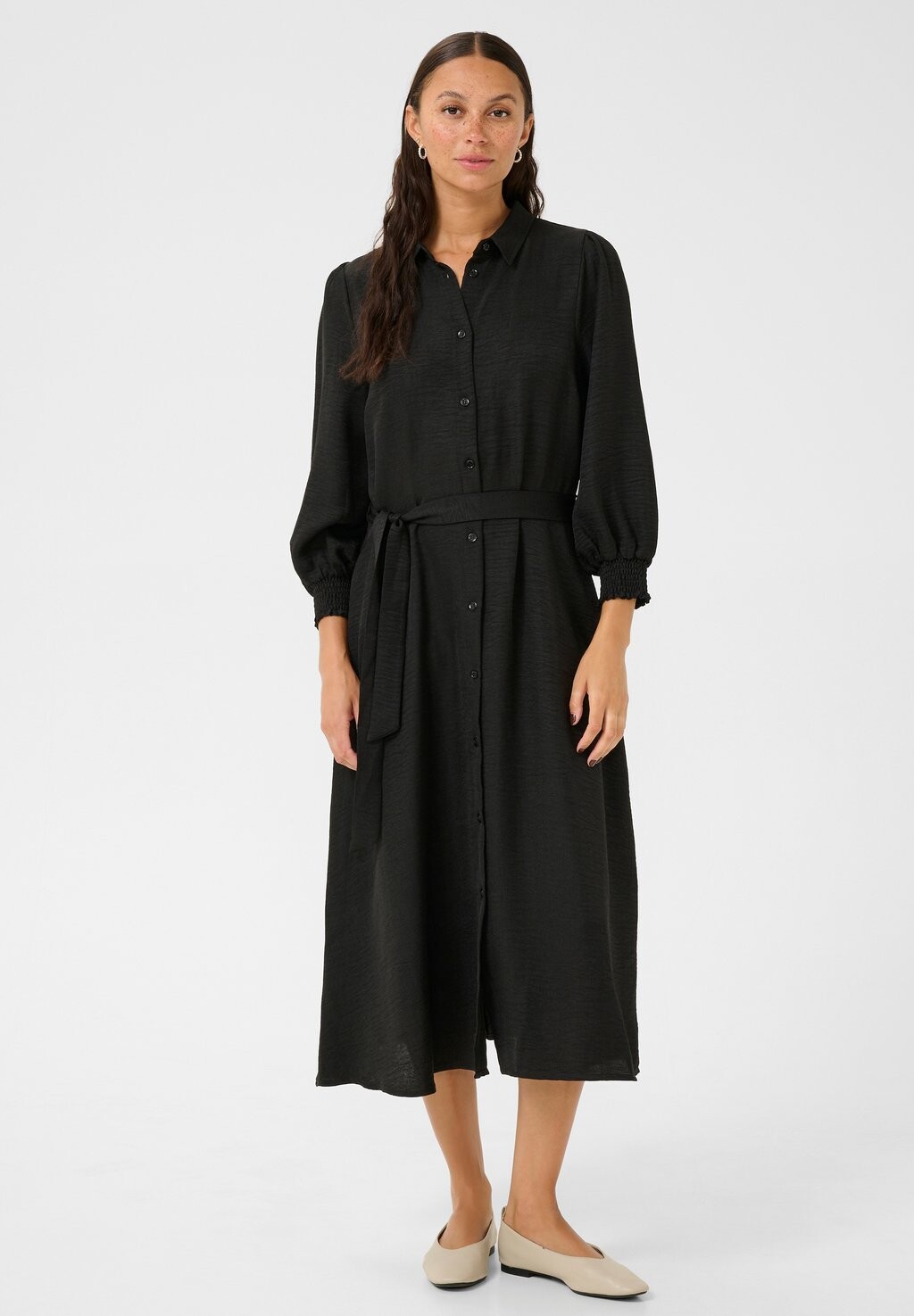 Платье-рубашка ELLEN Kaffe, черный
Платье-рубашка ELLEN Kaffe, черный