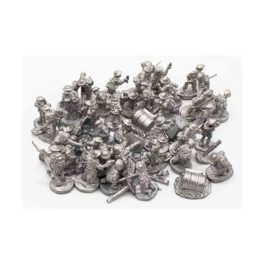 Коллекция 8-й британской армии времен Второй мировой войны № 1, Miscellaneous Historical Miniatures - Loose Miniatures (15mm) (Unidentifiable Manufacturer)
Коллекция 8-й британской армии времен Второй мировой войны № 1, Miscellaneous Historical Miniatures - Loose Miniatures (15mm) (Unidentifiable Manufacturer)