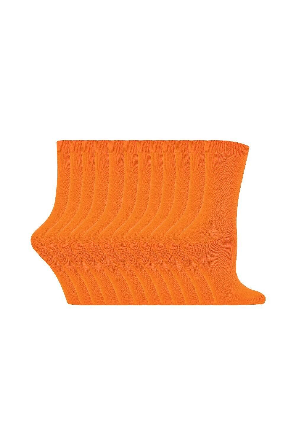 Простые хлопковые носки | Мультиупаковка из 12 пар | Удобные носки до щиколотки Sock Snob, оранжевый
Простые хлопковые носки | Мультиупаковка из 12 пар | Удобные носки до щиколотки Sock Snob, оранжевый